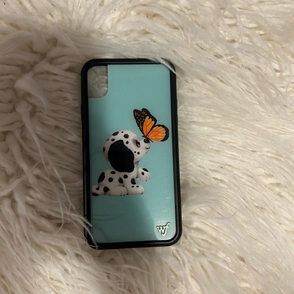 iPhone XR Wildflower Baby Dalmatian Case